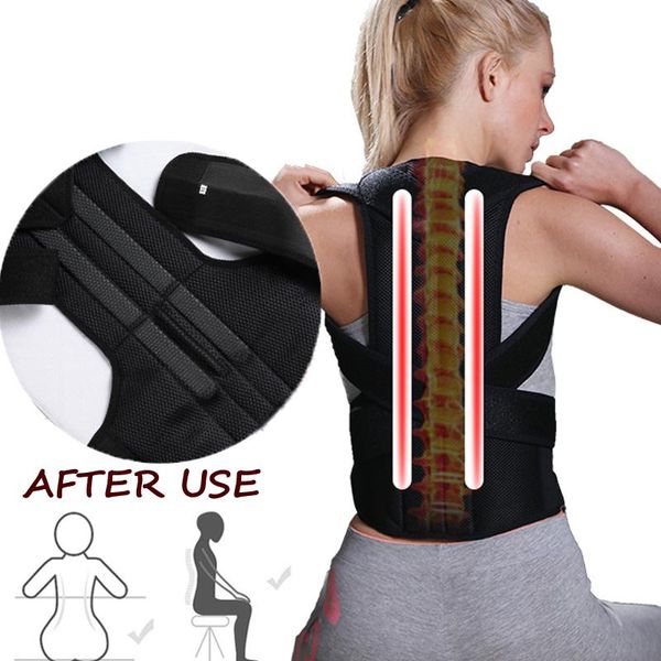 adjustable posture corrector back support shoulder lumbar brace belt support corset for men women s-3xl unisex, Black;blue
adjustable posture corrector back support shoulder lumbar brace belt support corset for men women s-3xl unisex, Black;blue