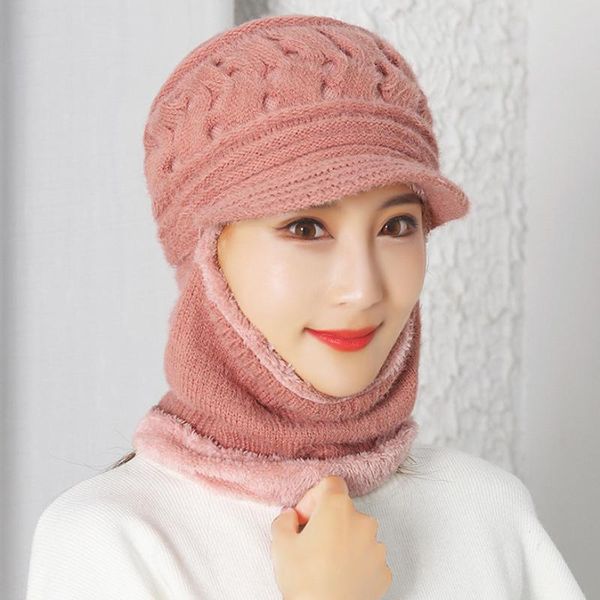 beanie/skull caps thick warm winter hat women scarf set windproof riding ski earflap cap fleece lined knitted with accessories, Blue;gray
beanie/skull caps thick warm winter hat women scarf set windproof riding ski earflap cap fleece lined knitted with accessories, Blue;gray