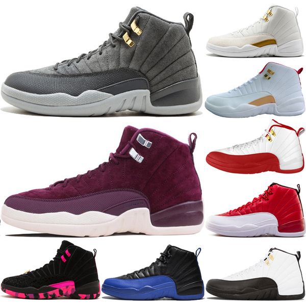 12s dark fashion grey bordeaux mens basketball shoes the master flu game taxi o-white black 12 men sport sneakers trainers shoes
12s dark fashion grey bordeaux mens basketball shoes the master flu game taxi o-white black 12 men sport sneakers trainers shoes
