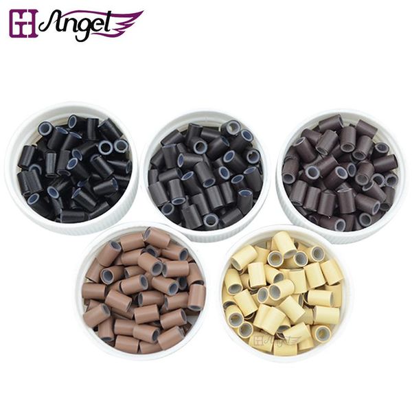 wholesale 25000pcs(50bottles) 4.5*3.3*6mm sile copper micro rings/links/tubes for loop hair extensions hair/feather to wmtiuw, Black;brown
wholesale 25000pcs(50bottles) 4.5*3.3*6mm sile copper micro rings/links/tubes for loop hair extensions hair/feather to wmtiuw, Black;brown