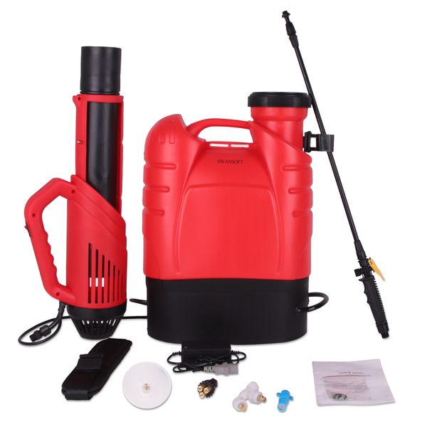 16l cordless backpack electrostatic mist sprayer in stock portable handle fogger machine sprayer ulv fogger for disinfection
16l cordless backpack electrostatic mist sprayer in stock portable handle fogger machine sprayer ulv fogger for disinfection