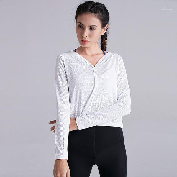 yoga outfits women sports shirt solid color fitness suit running breathable long-sleeved t-shirt quick-drying workout training1, White;red
yoga outfits women sports shirt solid color fitness suit running breathable long-sleeved t-shirt quick-drying workout training1, White;red