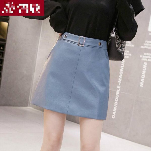 2021 women autumn winter new high waist pu leather skirts female sash zipper mini skirt lady casual a-line short skirts d10, Black
2021 women autumn winter new high waist pu leather skirts female sash zipper mini skirt lady casual a-line short skirts d10, Black