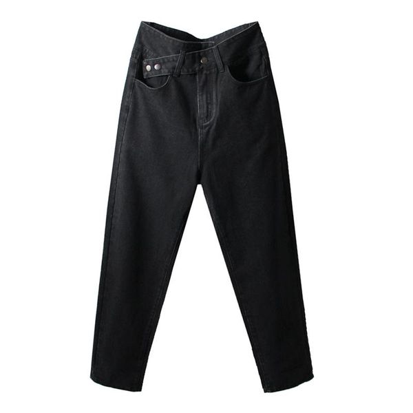 black denim female mom women's fashion high waist boyfriend baggy jeans oversize pants 2021 clothing autumn spring d0569, Blue
black denim female mom women's fashion high waist boyfriend baggy jeans oversize pants 2021 clothing autumn spring d0569, Blue