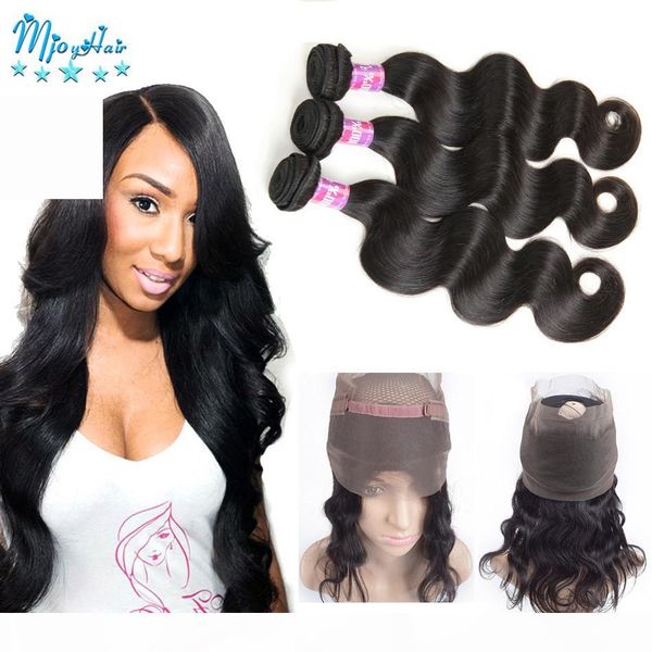 360 lace frontal braizlian hair bundles with closure human hair weave lace frontal body wave virgin hair extensions with 360 lace closure, Black;brown
360 lace frontal braizlian hair bundles with closure human hair weave lace frontal body wave virgin hair extensions with 360 lace closure, Black;brown