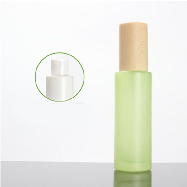 storage bottles & jars spray green/blue 20ml frosted glass lotion bottle with wood grain cap
storage bottles & jars spray green/blue 20ml frosted glass lotion bottle with wood grain cap