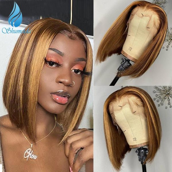 lace wigs highlight blonde 13x4 front with baby hair middle ratio brazilian remy human short bob for black women, Black;brown
lace wigs highlight blonde 13x4 front with baby hair middle ratio brazilian remy human short bob for black women, Black;brown