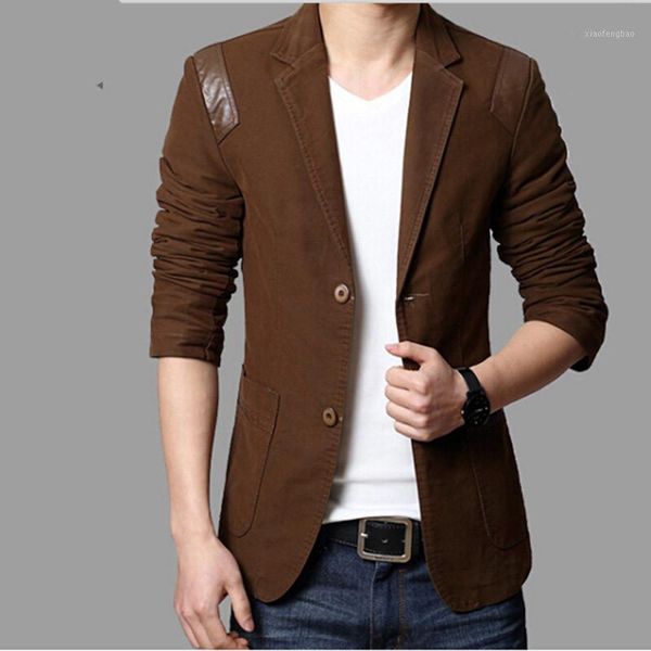 2020 autumn new slim cotton suit men's casual pin pi small suit single1, White;black
2020 autumn new slim cotton suit men's casual pin pi small suit single1, White;black