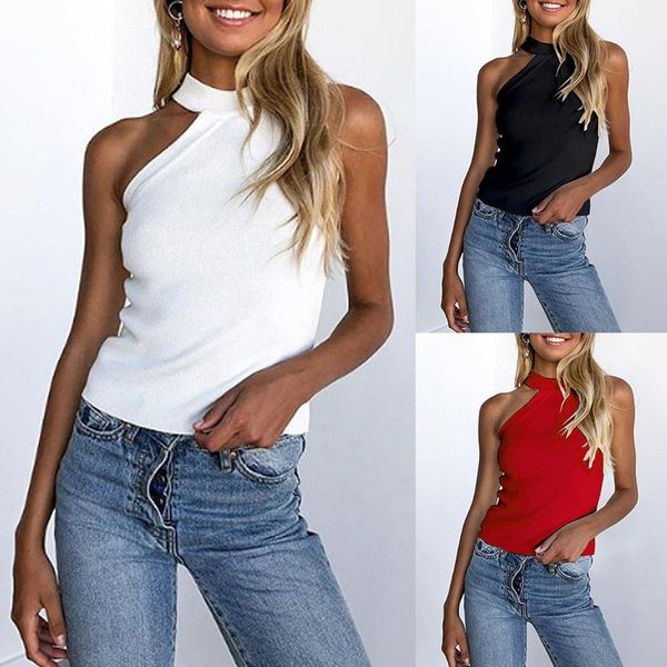 off the shoulder hollow solid color vest womens tanktank shirt female teeshirt summer casual wild vest collar top, White
off the shoulder hollow solid color vest womens tanktank shirt female teeshirt summer casual wild vest collar top, White