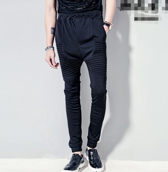 xxl 2020 spring men new fashion personality foot leisure clubs rivet male haroun pants1, Black
xxl 2020 spring men new fashion personality foot leisure clubs rivet male haroun pants1, Black