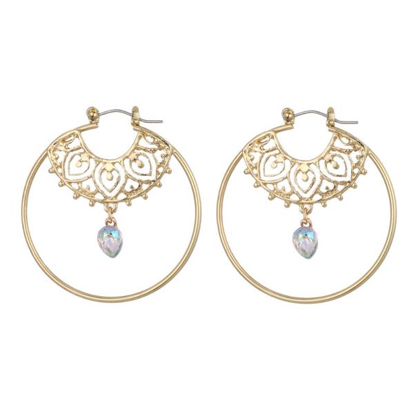 new design trendy gold color big circle round hoop earrings for women bohemian crystal statement geometry piercing earrings, Golden;silver 
new design trendy gold color big circle round hoop earrings for women bohemian crystal statement geometry piercing earrings, Golden;silver