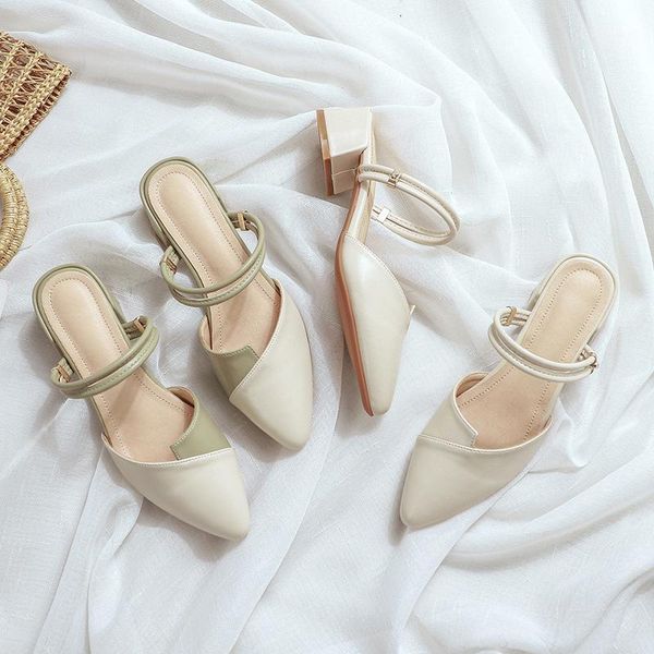 sandals women 2020 summer new style shoes chunky heel mixed colors shallow mouth pointed toe women fashion shoes1, Black
sandals women 2020 summer new style shoes chunky heel mixed colors shallow mouth pointed toe women fashion shoes1, Black