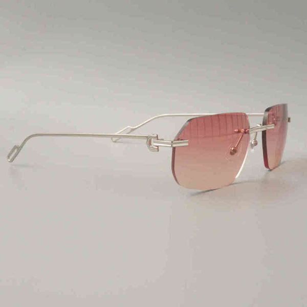 2022 factory wholesale luxury rimless retro shades trendy sun vintage women clear gafas de sol frame rave festival, White;black
2022 factory wholesale luxury rimless retro shades trendy sun vintage women clear gafas de sol frame rave festival, White;black