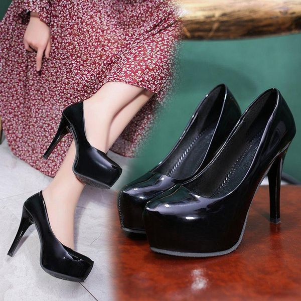 spring high heel platforms pumps shoes woman pu leather fetish peep toe slingbacks stripper wedding party shoe 2020, Black
spring high heel platforms pumps shoes woman pu leather fetish peep toe slingbacks stripper wedding party shoe 2020, Black