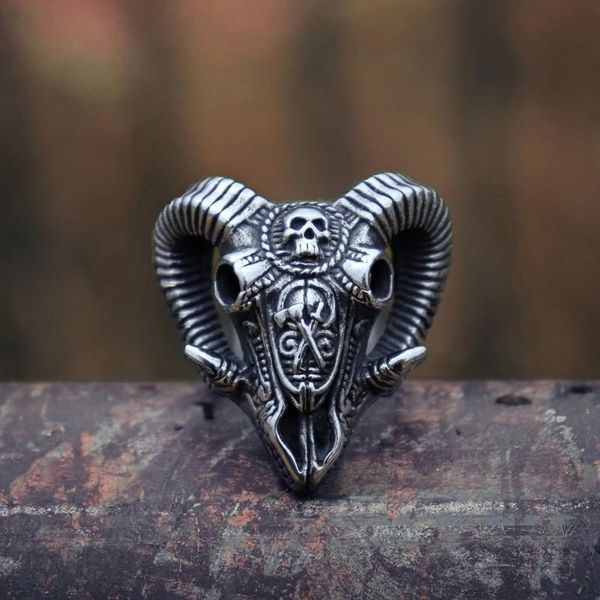 cluster rings eyhimd evil sacrifice sorcerer goat head mask skull mens punk rock 316l stainless steel ring demon biker jewelry, Golden;silver
cluster rings eyhimd evil sacrifice sorcerer goat head mask skull mens punk rock 316l stainless steel ring demon biker jewelry, Golden;silver