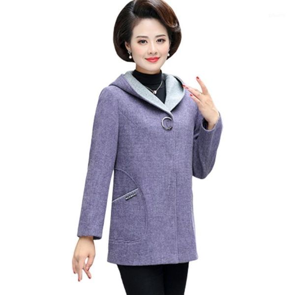 plus size middle-aged women woolen coat new autumn winter jacket coats noble womens wool coats loose hooded overcoats 5xl f11241, Black
plus size middle-aged women woolen coat new autumn winter jacket coats noble womens wool coats loose hooded overcoats 5xl f11241, Black