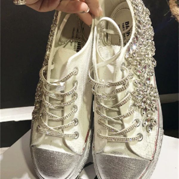 original european super-flash korean flash strass retro-canvas shoes precious stone sewn to custom casual hand sports flat z1mt, Black
original european super-flash korean flash strass retro-canvas shoes precious stone sewn to custom casual hand sports flat z1mt, Black