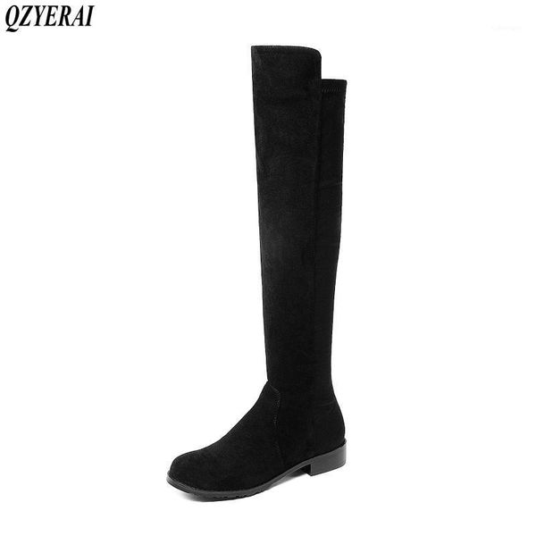 qzyerai new girls' boots for autumn and winter 2020 comfortable women's boots with round head and fashionable women's shoes1, Black
qzyerai new girls' boots for autumn and winter 2020 comfortable women's boots with round head and fashionable women's shoes1, Black