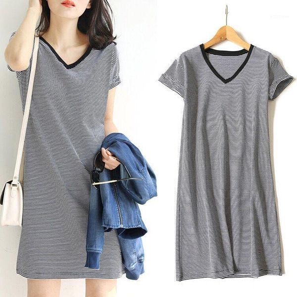 3xl large size 2020 spring summer dress big size dress white black striped dresses plus women clothing belt vestidos1, Black;gray
3xl large size 2020 spring summer dress big size dress white black striped dresses plus women clothing belt vestidos1, Black;gray