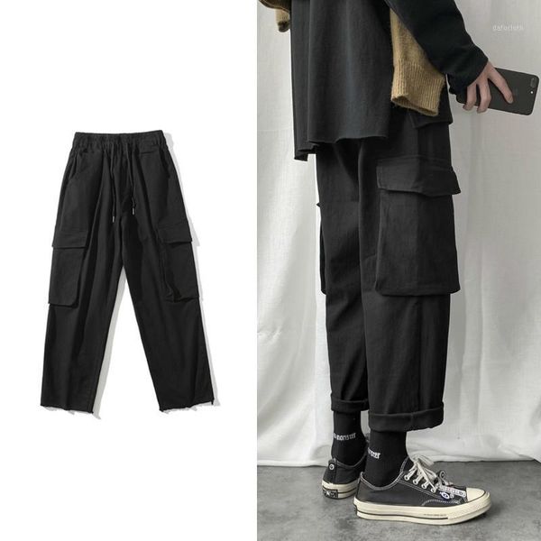 2019 men's solid color cargo pants loose trousers active elastic harem pants hip hop joggers sweatpants cotton casual1, Black
2019 men's solid color cargo pants loose trousers active elastic harem pants hip hop joggers sweatpants cotton casual1, Black