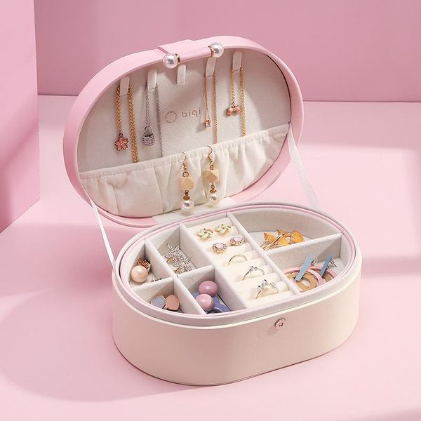 jewelry pouches, bags jewlery box large-capacity storage hand ear stud earrings, Pink;blue
jewelry pouches, bags jewlery box large-capacity storage hand ear stud earrings, Pink;blue