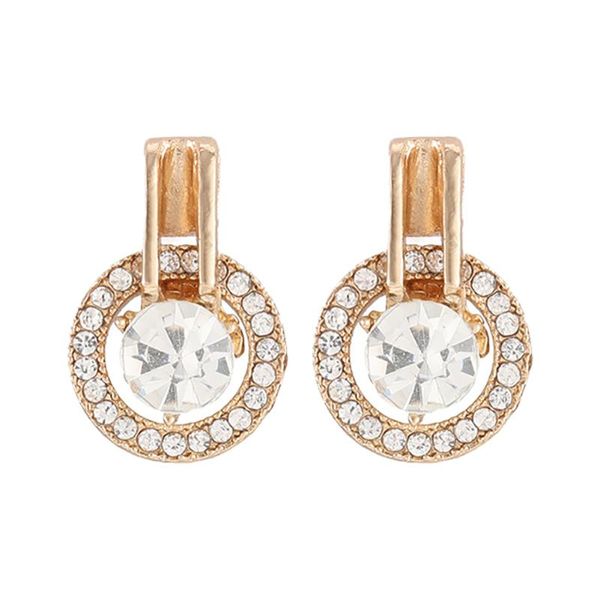 stud personality earings women round earrings crystal simple circle womens accessories fashion jewelry, Golden;silver
stud personality earings women round earrings crystal simple circle womens accessories fashion jewelry, Golden;silver