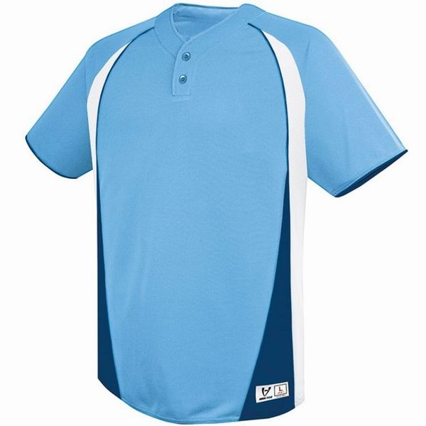 767432 blank custom baseball jersey men women size s-3xl white button down pullover, Blue;black
767432 blank custom baseball jersey men women size s-3xl white button down pullover, Blue;black