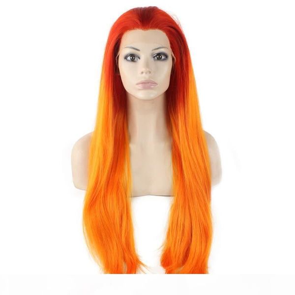 lace front wig ombre synthetic heat resistant fiber long straight part synthetic hair lace front ombre wigs natural hairline, Black
lace front wig ombre synthetic heat resistant fiber long straight part synthetic hair lace front ombre wigs natural hairline, Black
