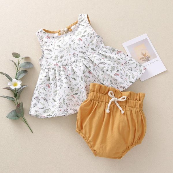 newborn sets girls infant valentine's day fashion baby cotton floral print sleeveless + lacing solid short high waist pants, White
newborn sets girls infant valentine's day fashion baby cotton floral print sleeveless + lacing solid short high waist pants, White