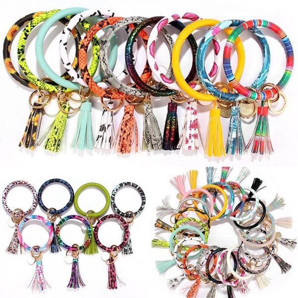 pu leather bracelet keychain sunflower leopard wristlet key ring tassel bangle keychain pendant party favor 300pcs ooa8139
pu leather bracelet keychain sunflower leopard wristlet key ring tassel bangle keychain pendant party favor 300pcs ooa8139