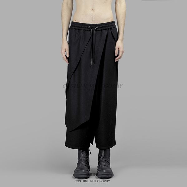 2021 casual male baggy with legs 9 minutes long pants skirt new autumn winter. s-6xl thousand dollars d6mk, Black
2021 casual male baggy with legs 9 minutes long pants skirt new autumn winter. s-6xl thousand dollars d6mk, Black