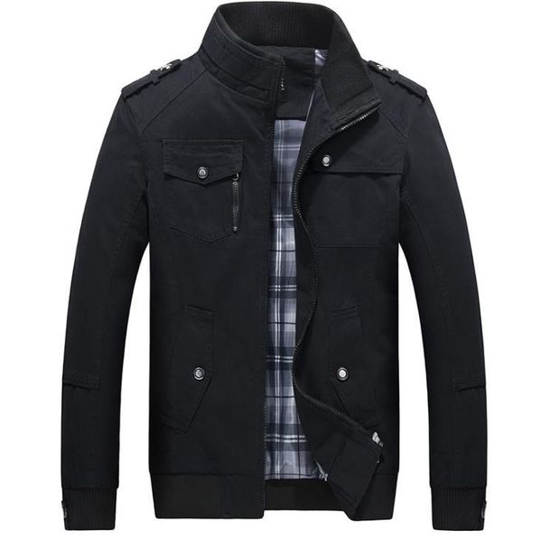 s-5xl men big size casual long jacket spring autumn male business windbreak thin outwear parka loose varsity bomber coat qq120, Black;brown
s-5xl men big size casual long jacket spring autumn male business windbreak thin outwear parka loose varsity bomber coat qq120, Black;brown