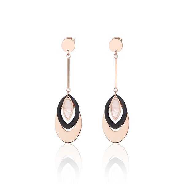 new style stainless steel exaggerated earrings european and american temperament long tassel lady, Silver
new style stainless steel exaggerated earrings european and american temperament long tassel lady, Silver