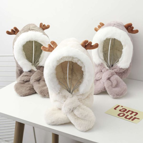 hat scarf in one cute children's autumn boys and girls' bib ear cap winter plush baby icdnicdn00yk, Red;brown
hat scarf in one cute children's autumn boys and girls' bib ear cap winter plush baby icdnicdn00yk, Red;brown
