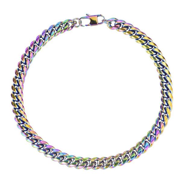 Hip Hop Cuba Titanium Steel Colorful Choker Necklace Rock Trendy Thick Chains Necklaces Statement Jewelry For Unisex Gifts New, Golden;silver
Hip Hop Cuba Titanium Steel Colorful Choker Necklace Rock Trendy Thick Chains Necklaces Statement Jewelry For Unisex Gifts New, Golden;silver
