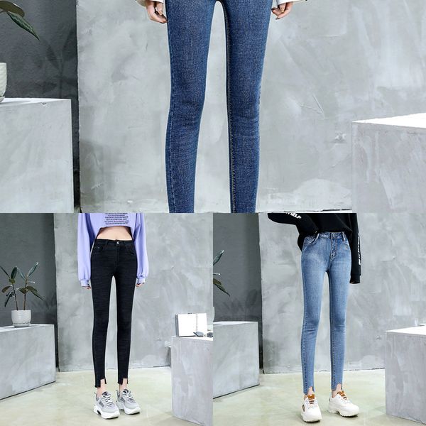 autumn women high waist straight jeans lady thin leggings pencil long pants female streetwear skinny cropped denim trousers y1214, Blue
autumn women high waist straight jeans lady thin leggings pencil long pants female streetwear skinny cropped denim trousers y1214, Blue