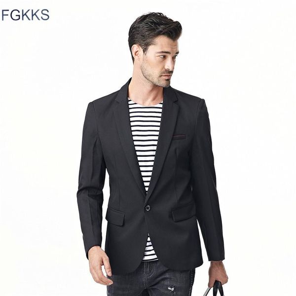 fgkks 2020 новая slim fit mens повседневная куртка однонадающаяся кнопка хлопок blazer куртка мужчины классический мужской костюм сплошное ц, White;black
fgkks 2020 новая slim fit mens повседневная куртка однонадающаяся кнопка хлопок blazer куртка мужчины классический мужской костюм сплошное ц, White;black