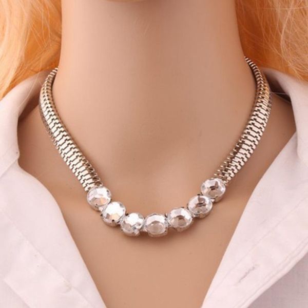 chokers gothic punk crystal big chunky chain necklace steampunk hip hop thick twisted snake choker women fashion jewelry, Golden;silver
chokers gothic punk crystal big chunky chain necklace steampunk hip hop thick twisted snake choker women fashion jewelry, Golden;silver