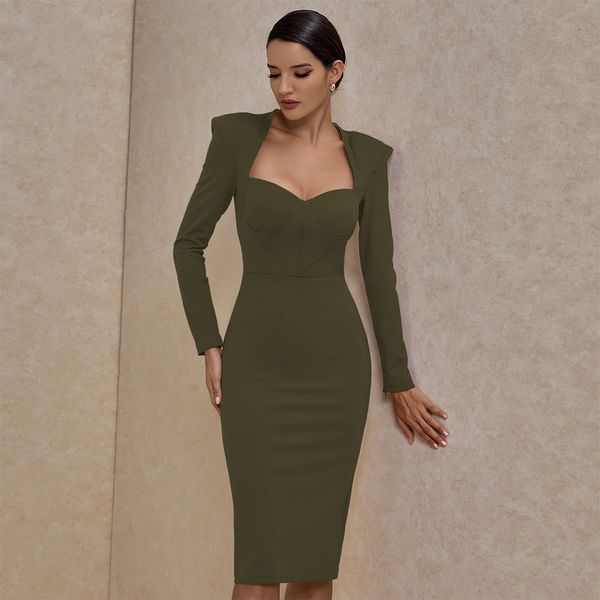 ocstrade runway new fashion crepe sweetheart long sleeve bodycon dress autumn winter green midi bodycon dress club party 201204, Black;pink
ocstrade runway new fashion crepe sweetheart long sleeve bodycon dress autumn winter green midi bodycon dress club party 201204, Black;pink