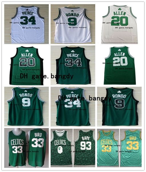 vintage mens boston celtics ray 20 allen paul 34 pierce larry 33 bird 9 rajon rondo stitched retro basketball jersey, Black;red
vintage mens boston celtics ray 20 allen paul 34 pierce larry 33 bird 9 rajon rondo stitched retro basketball jersey, Black;red