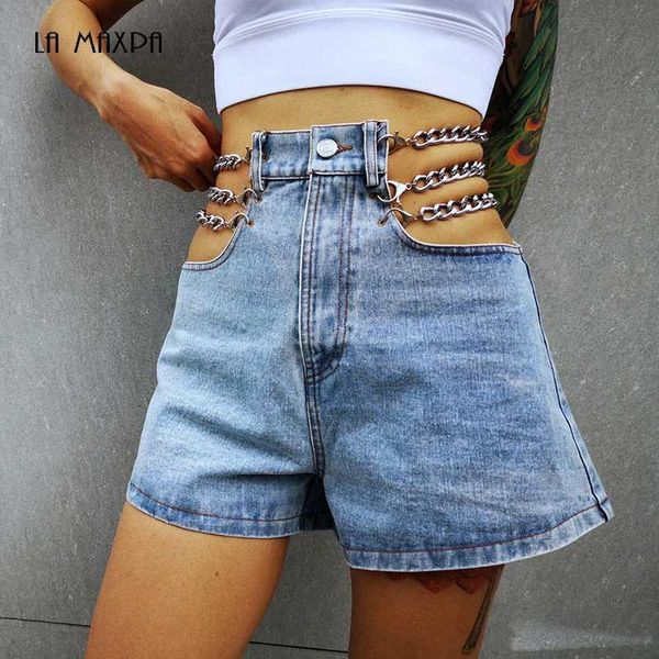 fashion denim shorts hollow metal chain decoration wide-leg denim shorts 2020 trend streetwear new, White;black
fashion denim shorts hollow metal chain decoration wide-leg denim shorts 2020 trend streetwear new, White;black