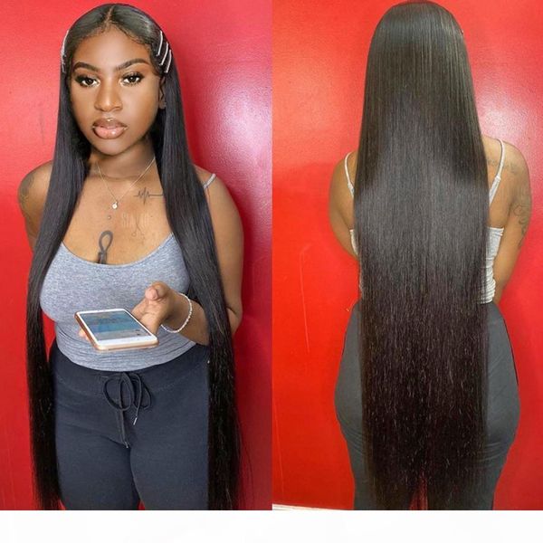 30 32 34 36 inch 13x4 lace front human hair wigs brazilian long straight hair perruque longue cheveux humain 4x4 lace closure, Black
30 32 34 36 inch 13x4 lace front human hair wigs brazilian long straight hair perruque longue cheveux humain 4x4 lace closure, Black