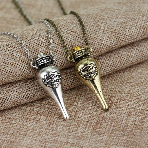 movie jewelry harry felix felicis magic potion bottle pendant necklace lucky potion necklace wa1694, Silver
movie jewelry harry felix felicis magic potion bottle pendant necklace lucky potion necklace wa1694, Silver