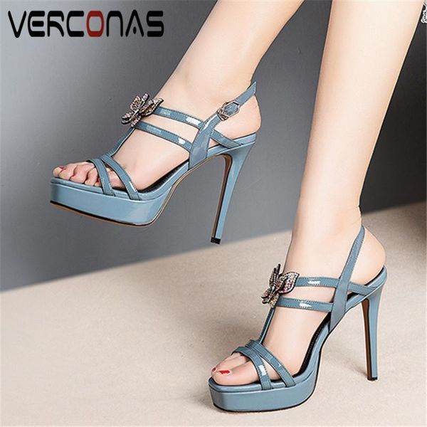verconas woman sandals woman pumps design summer genuine leather crystal decoration pointed toe thin heeled shoes1, Black
verconas woman sandals woman pumps design summer genuine leather crystal decoration pointed toe thin heeled shoes1, Black