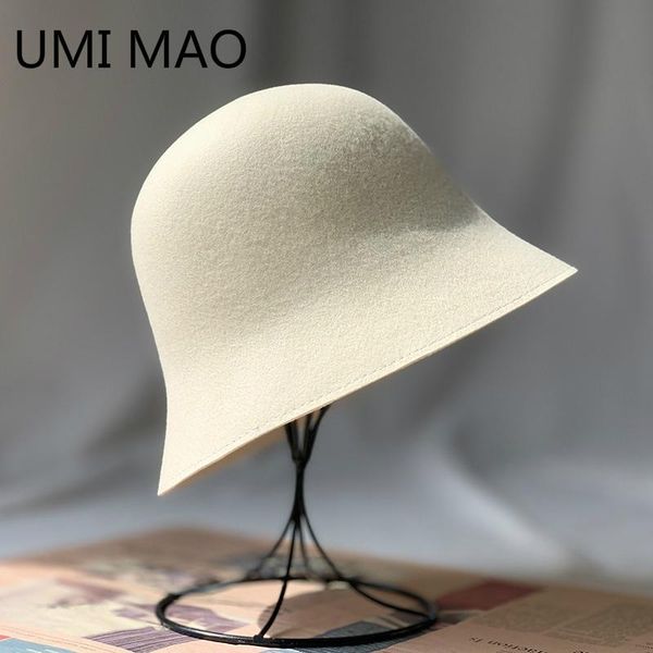 wide brim hats umi mao spring autumn hat women's wool woolen bucket beggar fisherman pure white without doping, foldable self-shape, Blue;gray
wide brim hats umi mao spring autumn hat women's wool woolen bucket beggar fisherman pure white without doping, foldable self-shape, Blue;gray