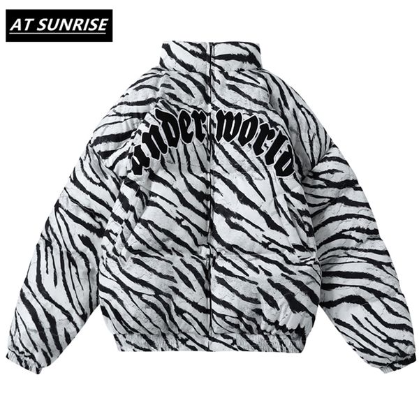 winter mens jacket coats hip hop zipper thick jackets men fashion casual zebra printing embroidered letters streetwear 201218, Black
winter mens jacket coats hip hop zipper thick jackets men fashion casual zebra printing embroidered letters streetwear 201218, Black