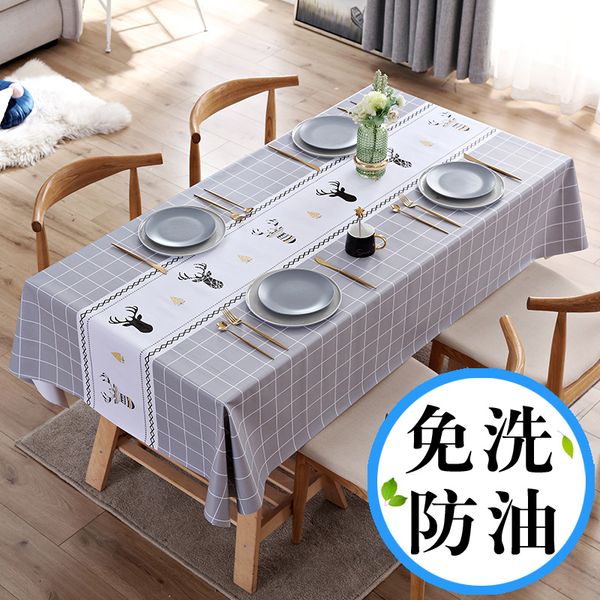 the new nordic tablecloth is waterproof, scald proof, oil resistant and washable, cloth, desk, ins, student table cloth
the new nordic tablecloth is waterproof, scald proof, oil resistant and washable, cloth, desk, ins, student table cloth