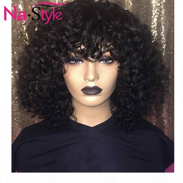 afro curly wig with bangs human hair natural black lace front wigs for black women glueless lace wigs pre plucked
afro curly wig with bangs human hair natural black lace front wigs for black women glueless lace wigs pre plucked