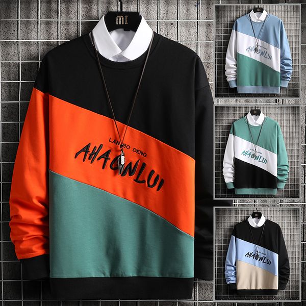 autumn winter men's hoodies fashion korean trend embroidery long sleeve sweatshirts men casual men clothing o-neck hoodie male, Black
autumn winter men's hoodies fashion korean trend embroidery long sleeve sweatshirts men casual men clothing o-neck hoodie male, Black