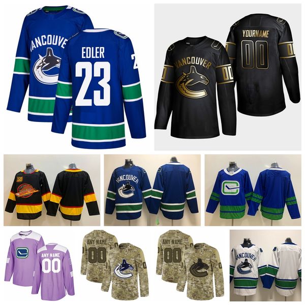 2021 customize #23 alexander edler vancouver canucks jerseys golden edition camo veterans day fights cancer custom stitched hockey jerseys, Black;red
2021 customize #23 alexander edler vancouver canucks jerseys golden edition camo veterans day fights cancer custom stitched hockey jerseys, Black;red